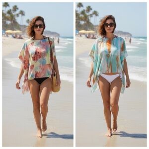 ❤️002 COMBO: Couture Gems Beach Cover up